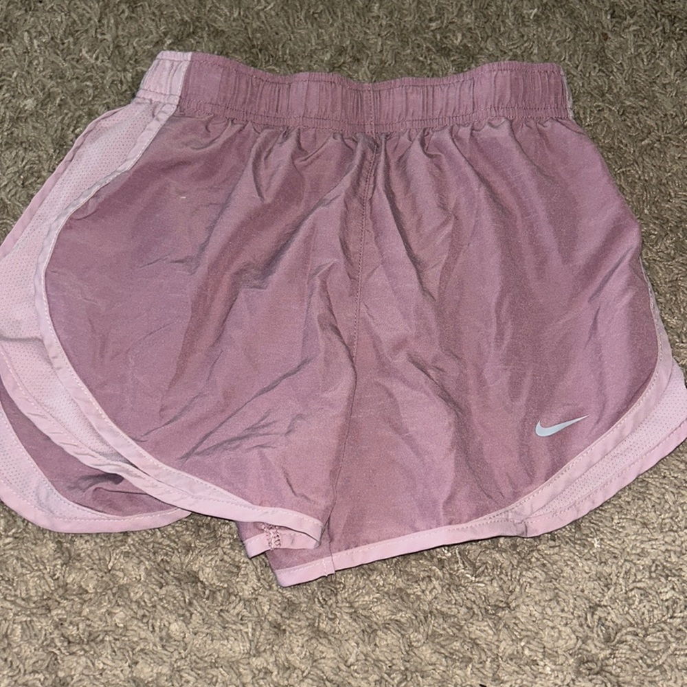 pink nike shorts